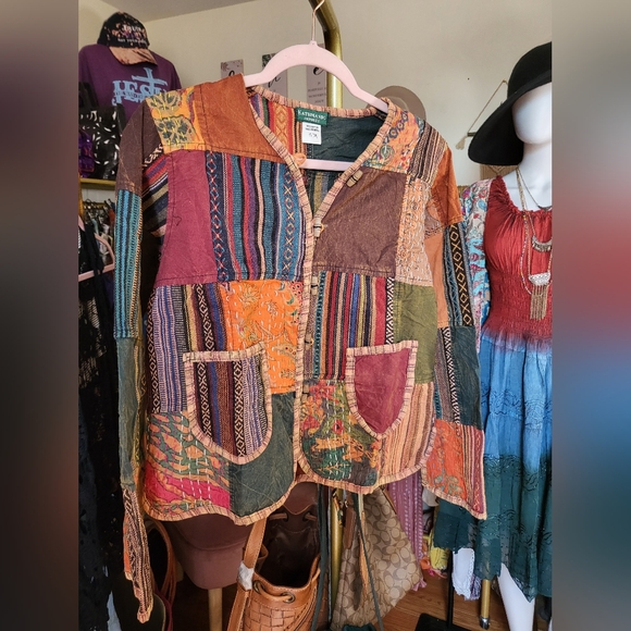 Patchwork Multicolor Jacket - Picture 3 of 7